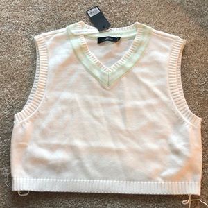 Sweaters | Glassons White Sweater Vest 